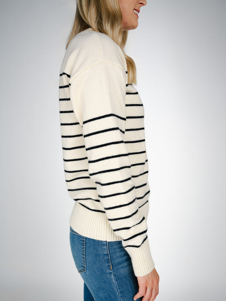 Rory Striped Tall Sweater