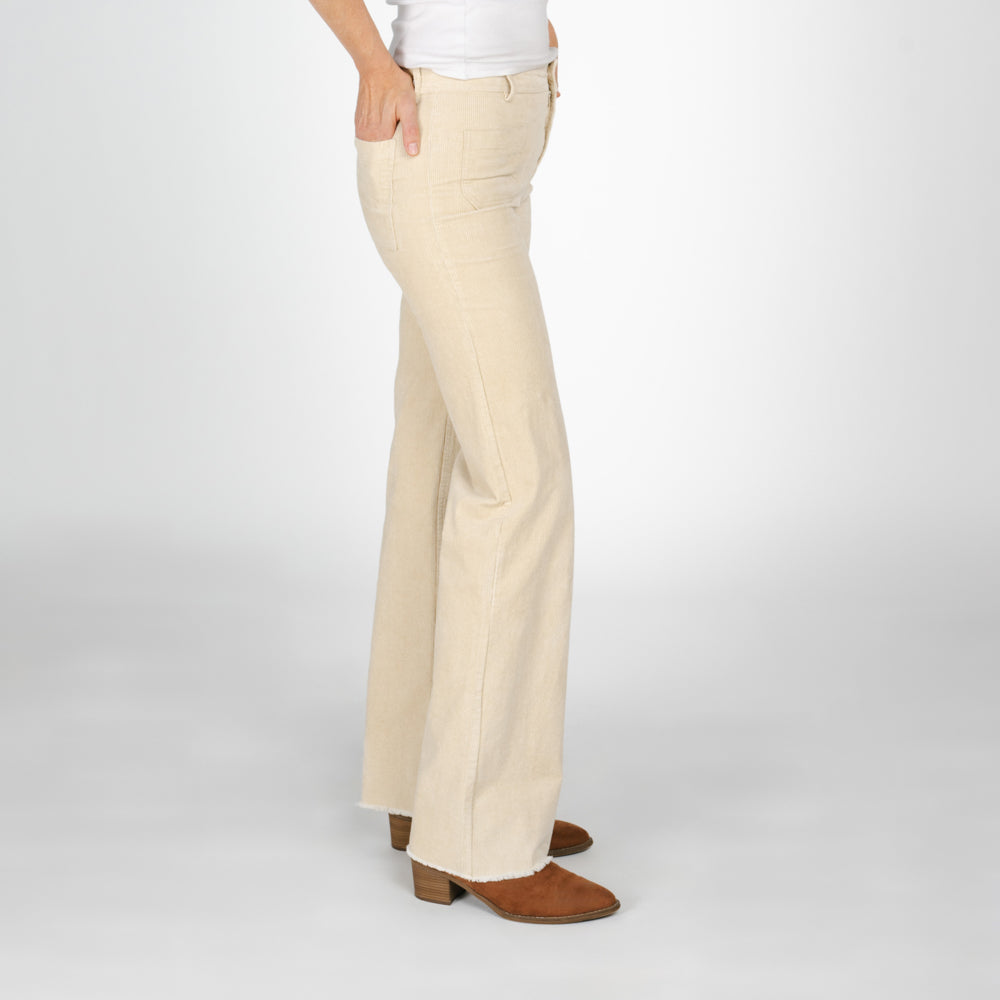 Kendall Corduroy Tall Pant - Bone