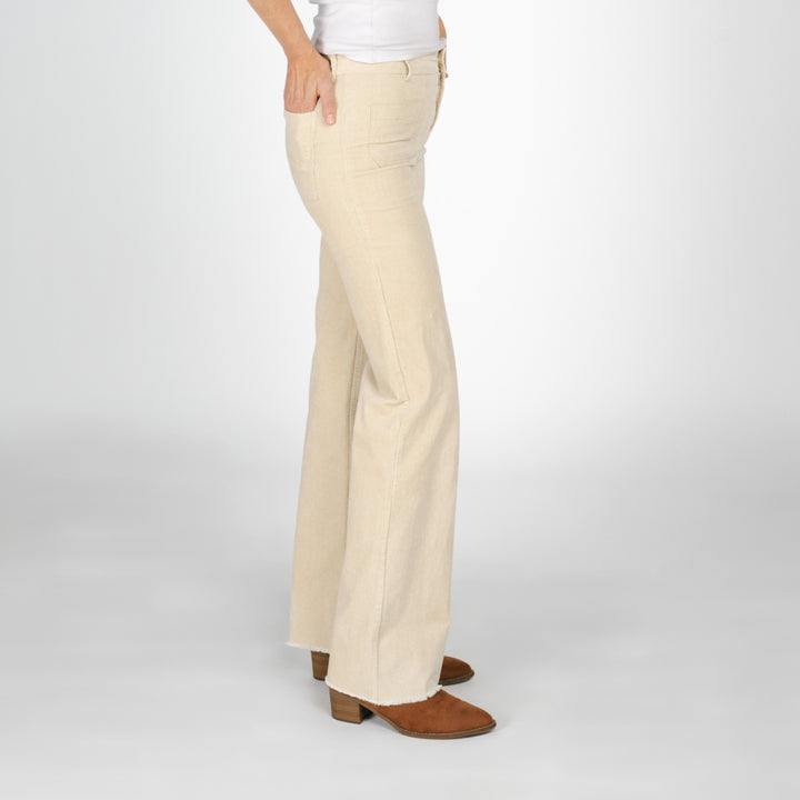 Kendall Corduroy Tall Pant - Bone