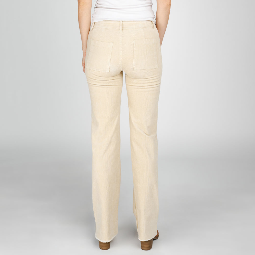 Kendall Corduroy Tall Pant - Bone