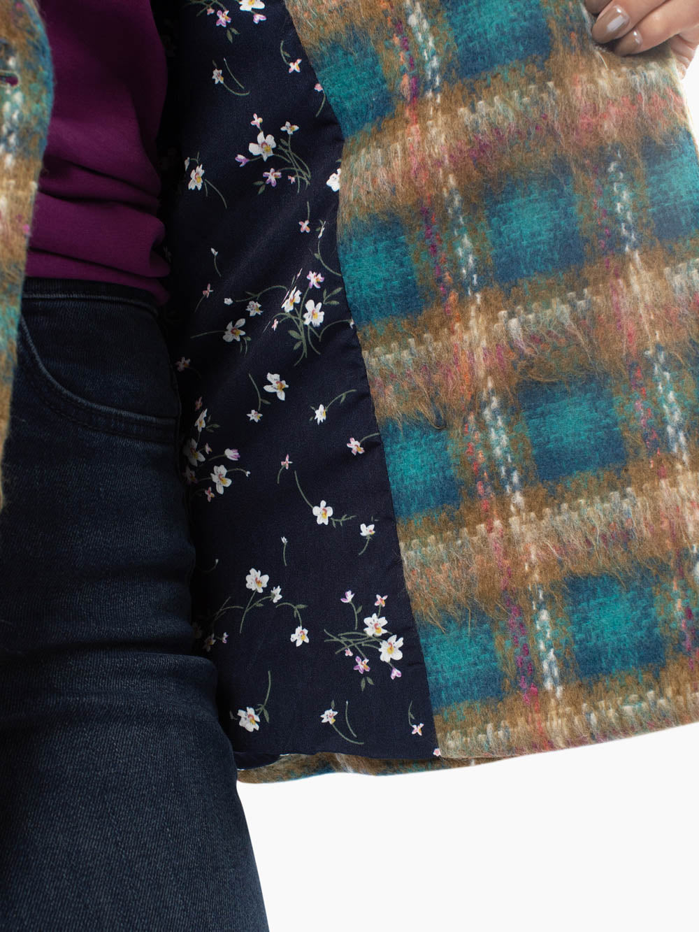 Savannah Tall Plaid Blazer