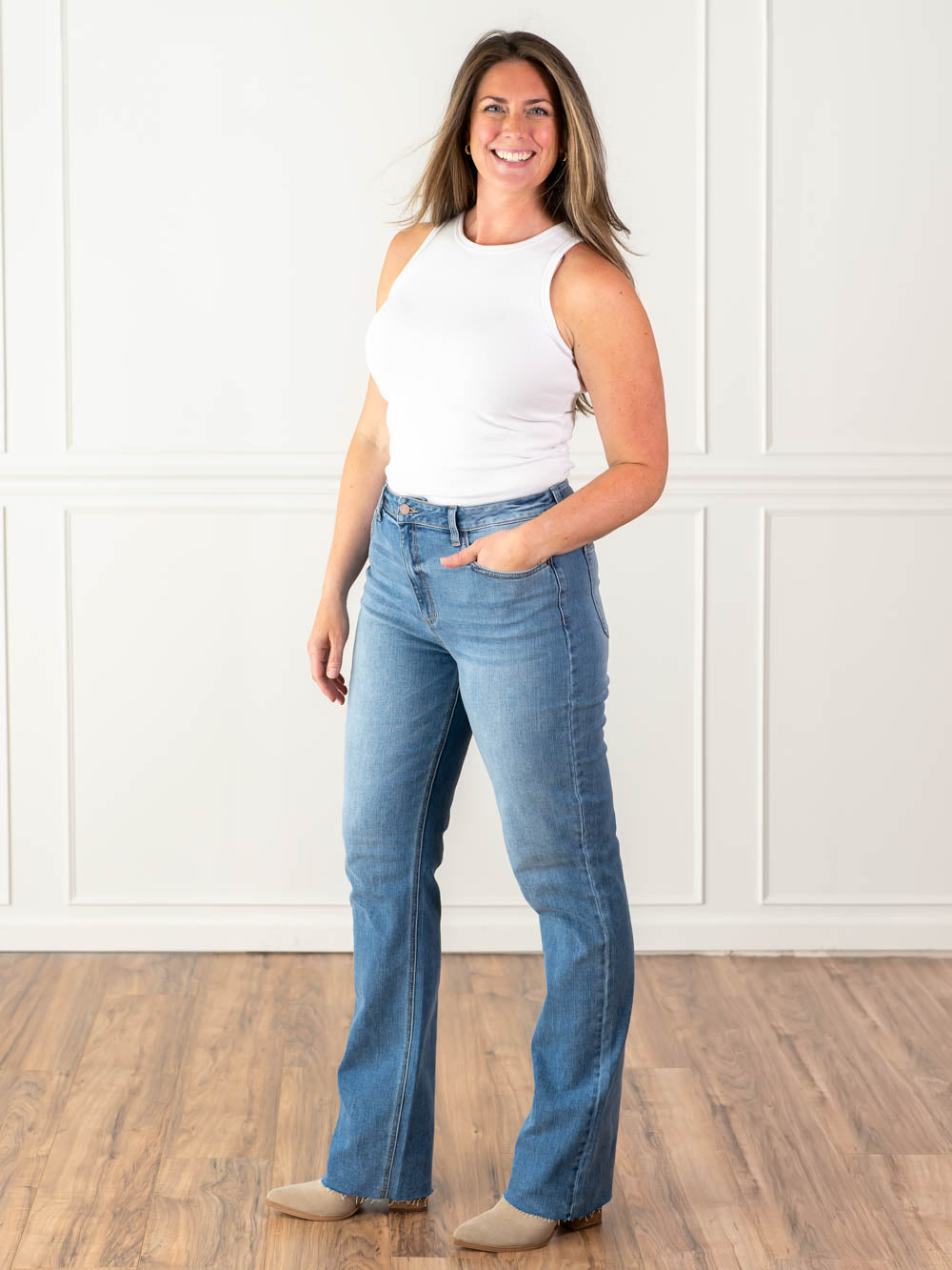 Chanel Straight Leg Jean for Tall Women - 34