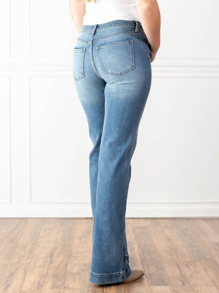 Finley Wide Leg Jean for Tall Women - 34
