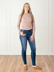 Long Sleeve Tops and Long Inseam Jeans for Tall Girls