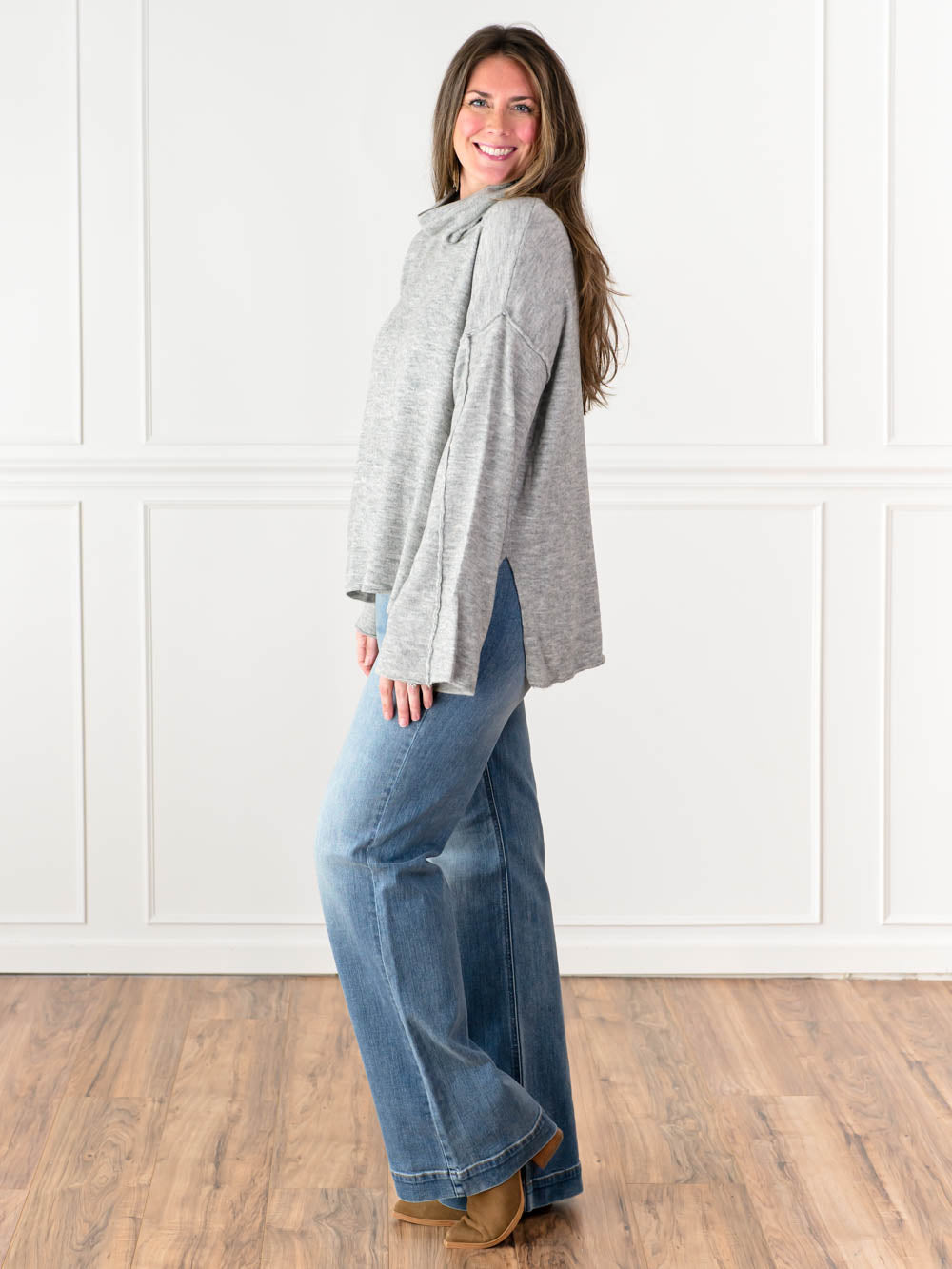 Fall Sweaters and Jeans for Tall Girls