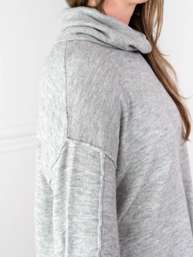 Cameron Tall Sweater - Heather Grey