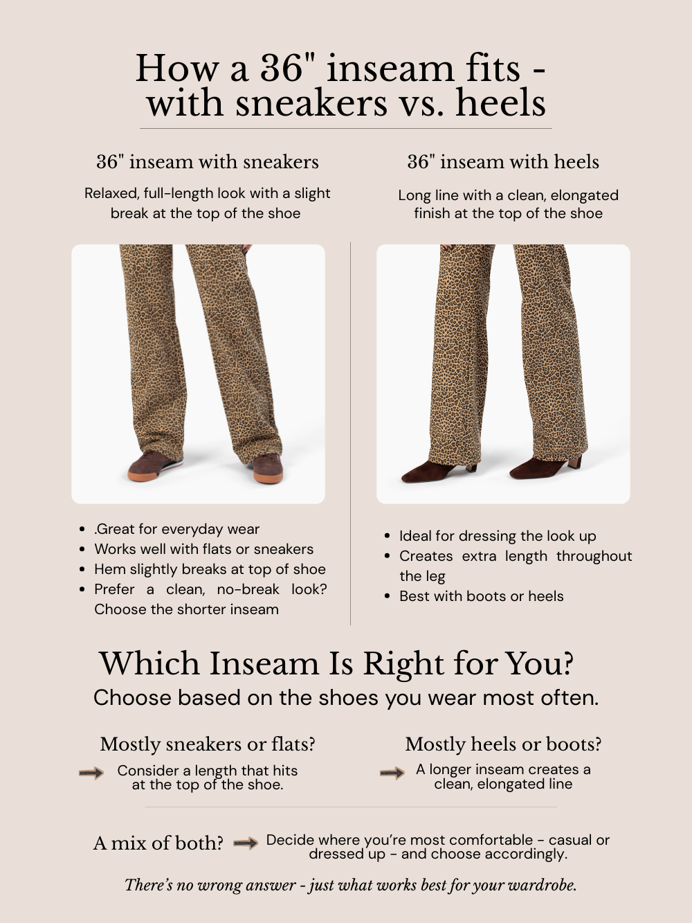 Neutral Leopard Tall Pant