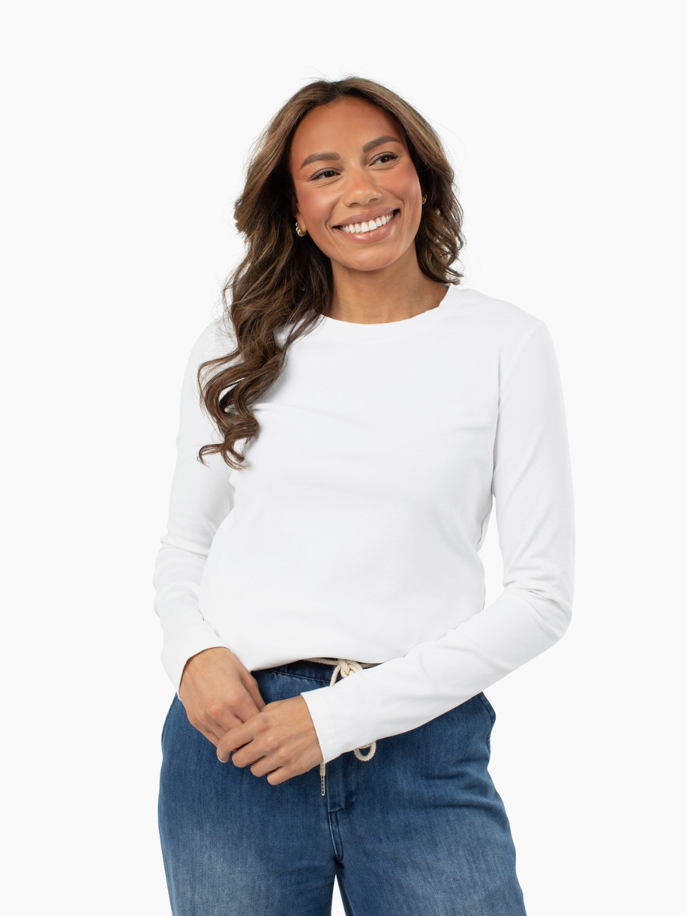 Crème de la Crème Tall Tee - White