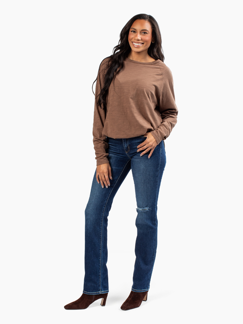 Harlow Tall Straight Leg Jean - Midnight Wash