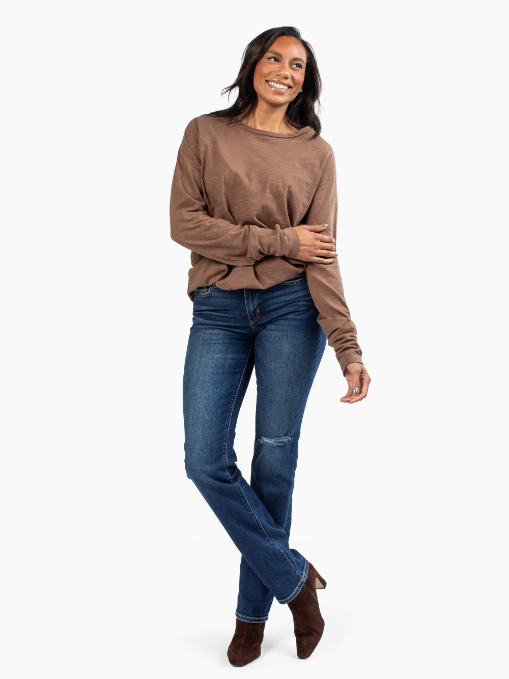 Harlow Tall Straight Leg Jean - Midnight Wash