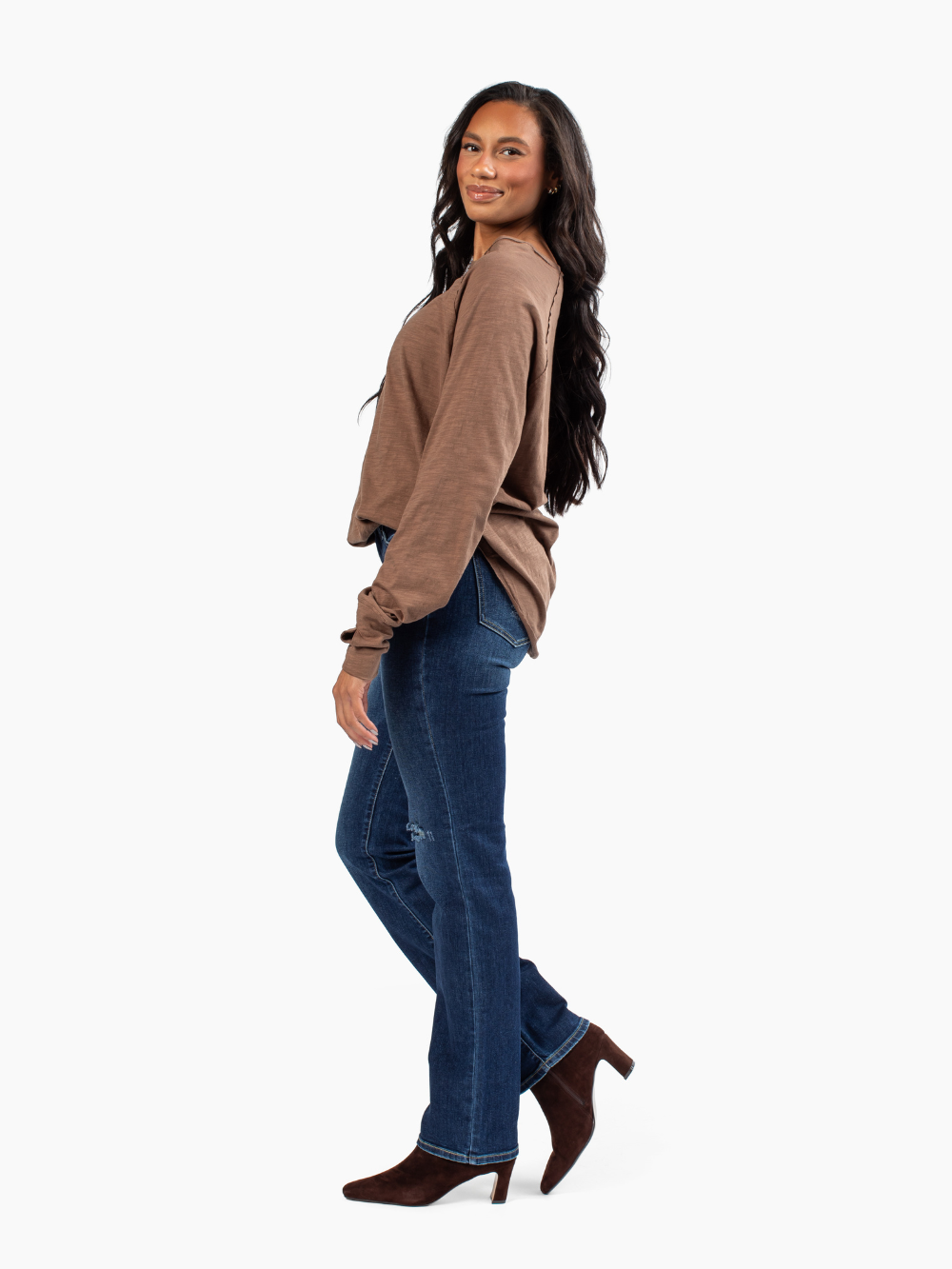 Harlow Tall Straight Leg Jean - Midnight Wash