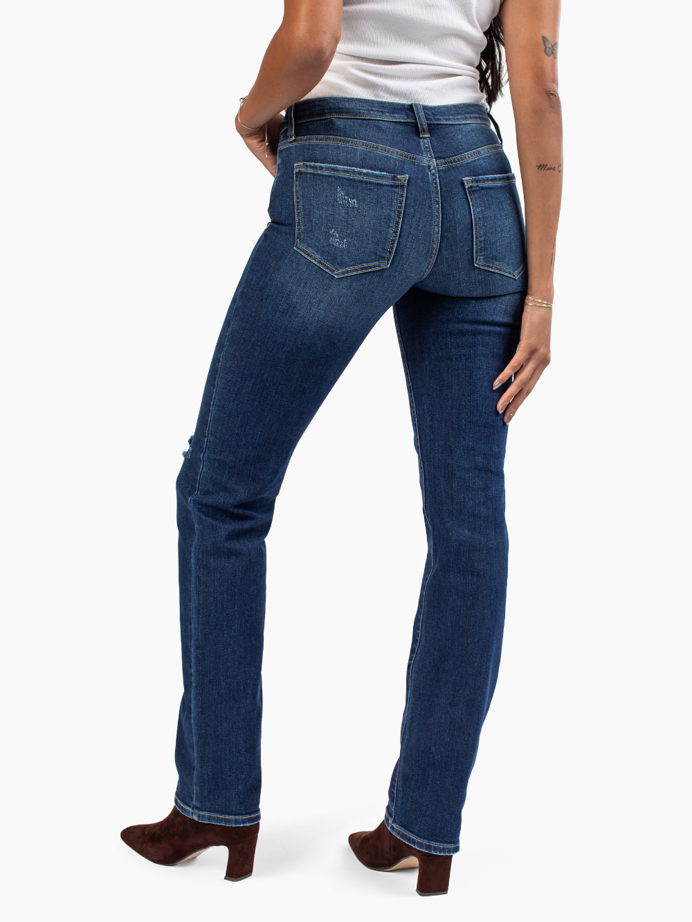 Harlow Tall Straight Leg Jean - Midnight Wash