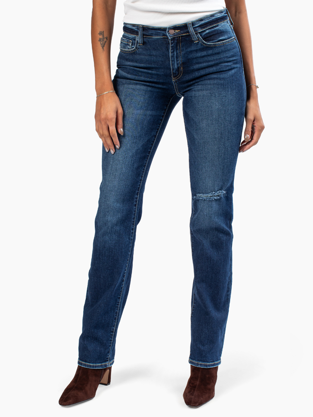 Harlow Tall Straight Leg Jean Midnight Wash Jeans for Tall