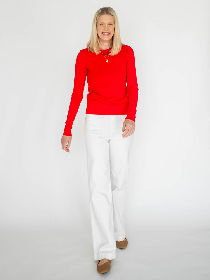 Crème de la Crème Tall Tee - Red