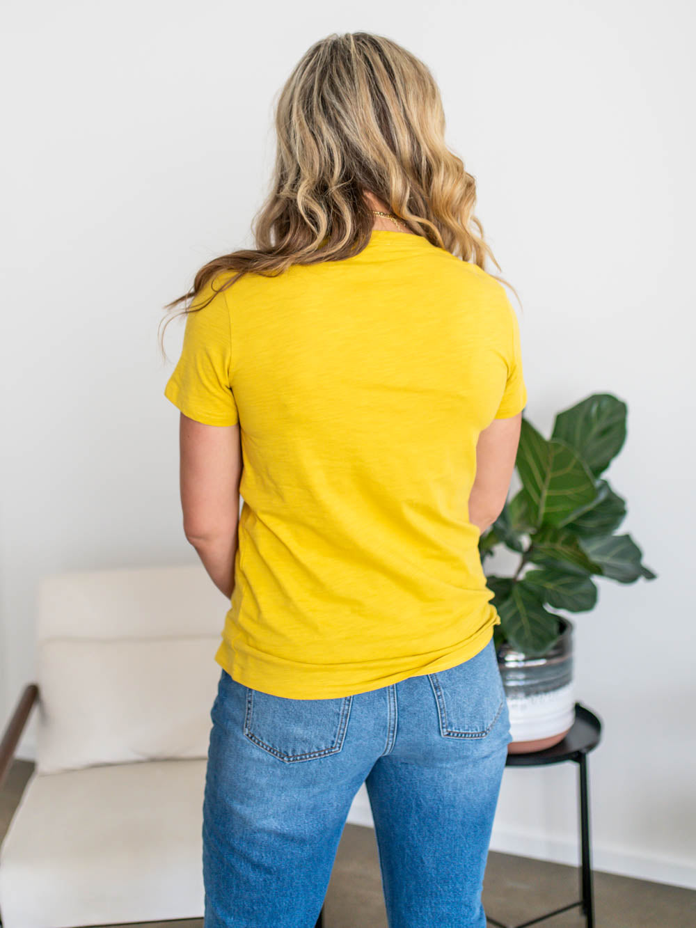 The OG Cotton Tall Tee - Butterscotch