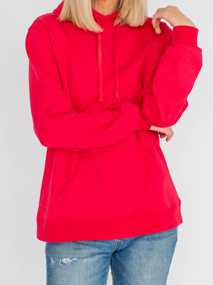 Favorite Tall Hoodie Sweatshirt - Red