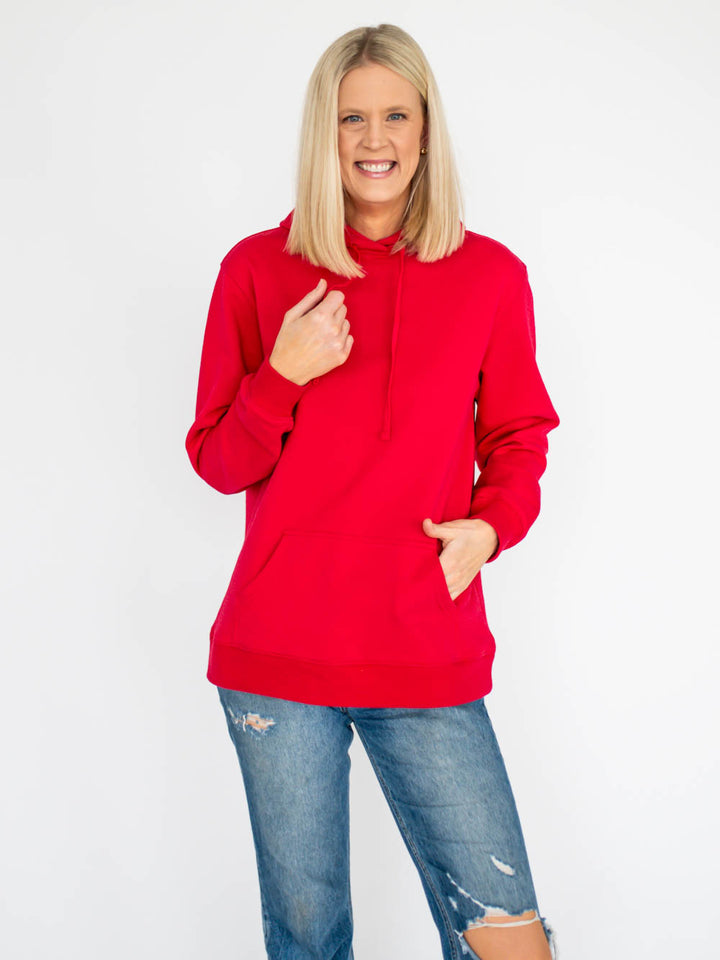 Favorite Tall Hoodie Sweatshirt - Red