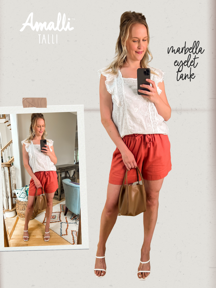 Amalli Talli Shorts for Tall Women