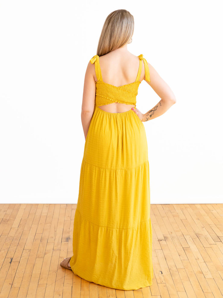 Tall Maxi Dresses Yellow