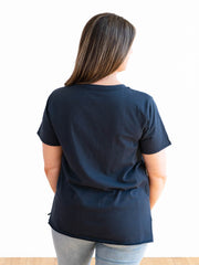 Women's Tall Tops and Tees Navy
