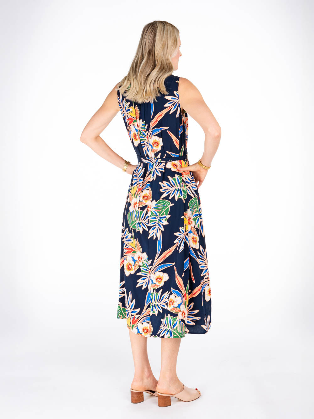 Summer Midi Dress for Tall Women