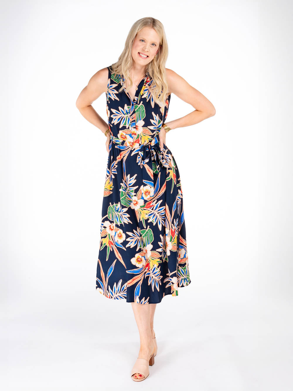 Summer Midi Dress for Tall Girls