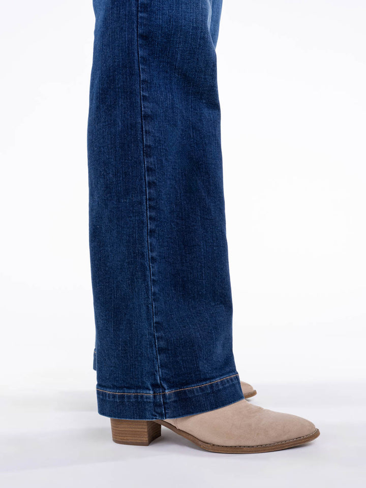 High Waisted Wide Leg Jean for Tall Women