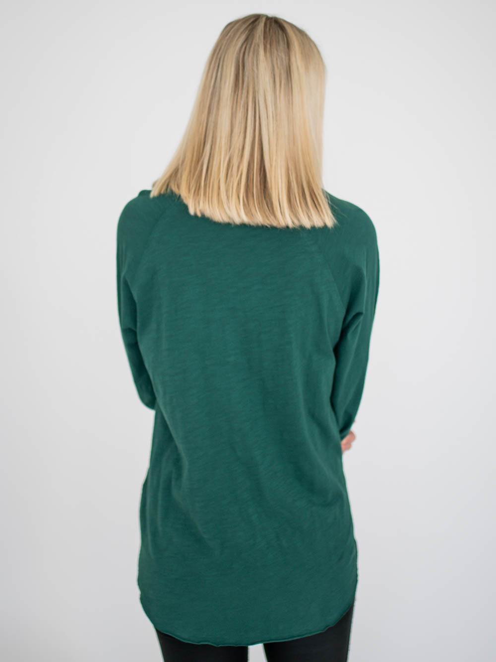 Malley Long Sleeve Tall Tee - Green