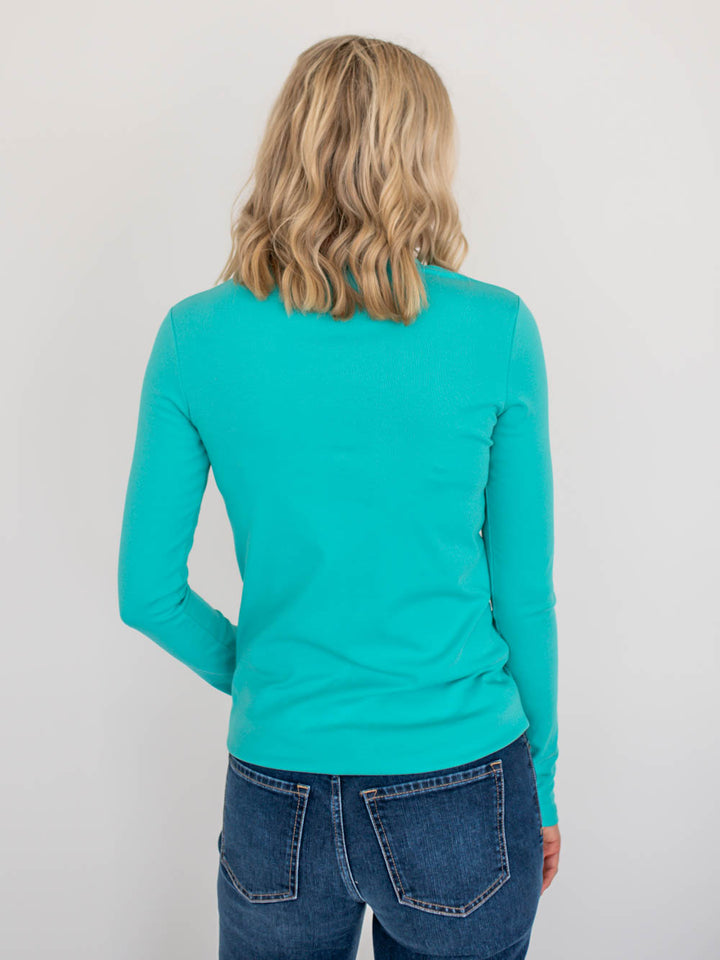 Crème de la Crème Tall Tee - Teal