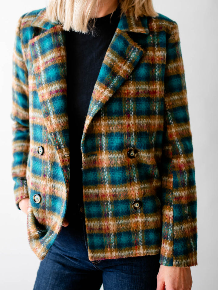 Plaid Jacket for Tall Girls