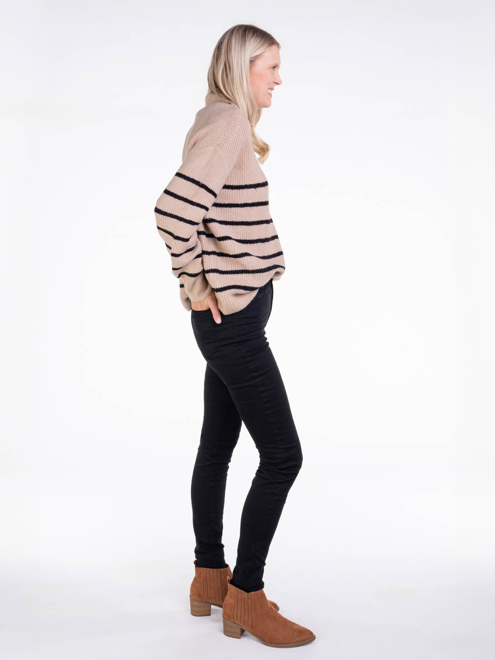 Striped Sweater for Tall Ladies