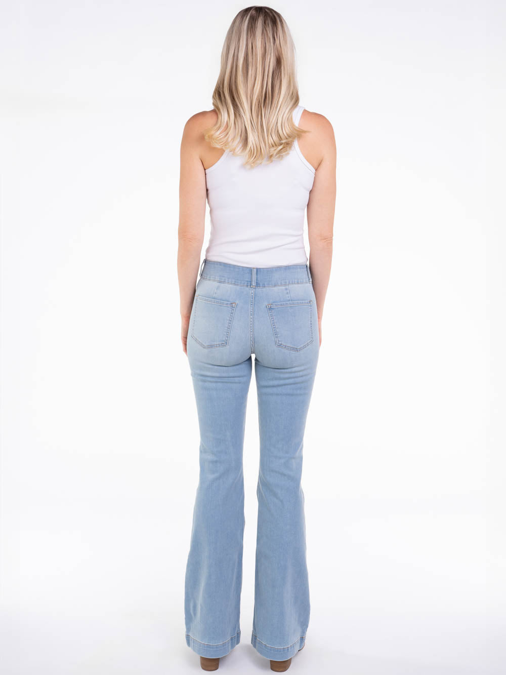 Esme Tall Flare Jean - Light Wash