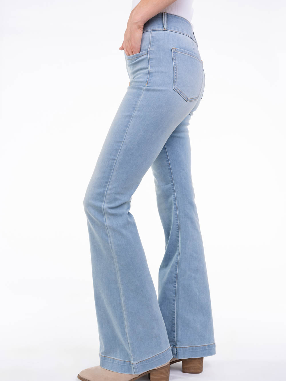 High Waisted Flare Jean for Tall Girls