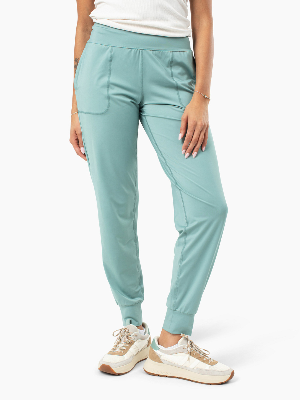 Stride Tall Jogger - Eucalyptus