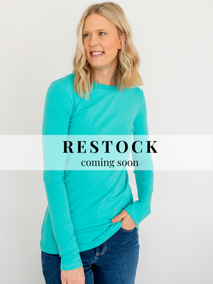 Crème de la Crème Tall Tee - Teal