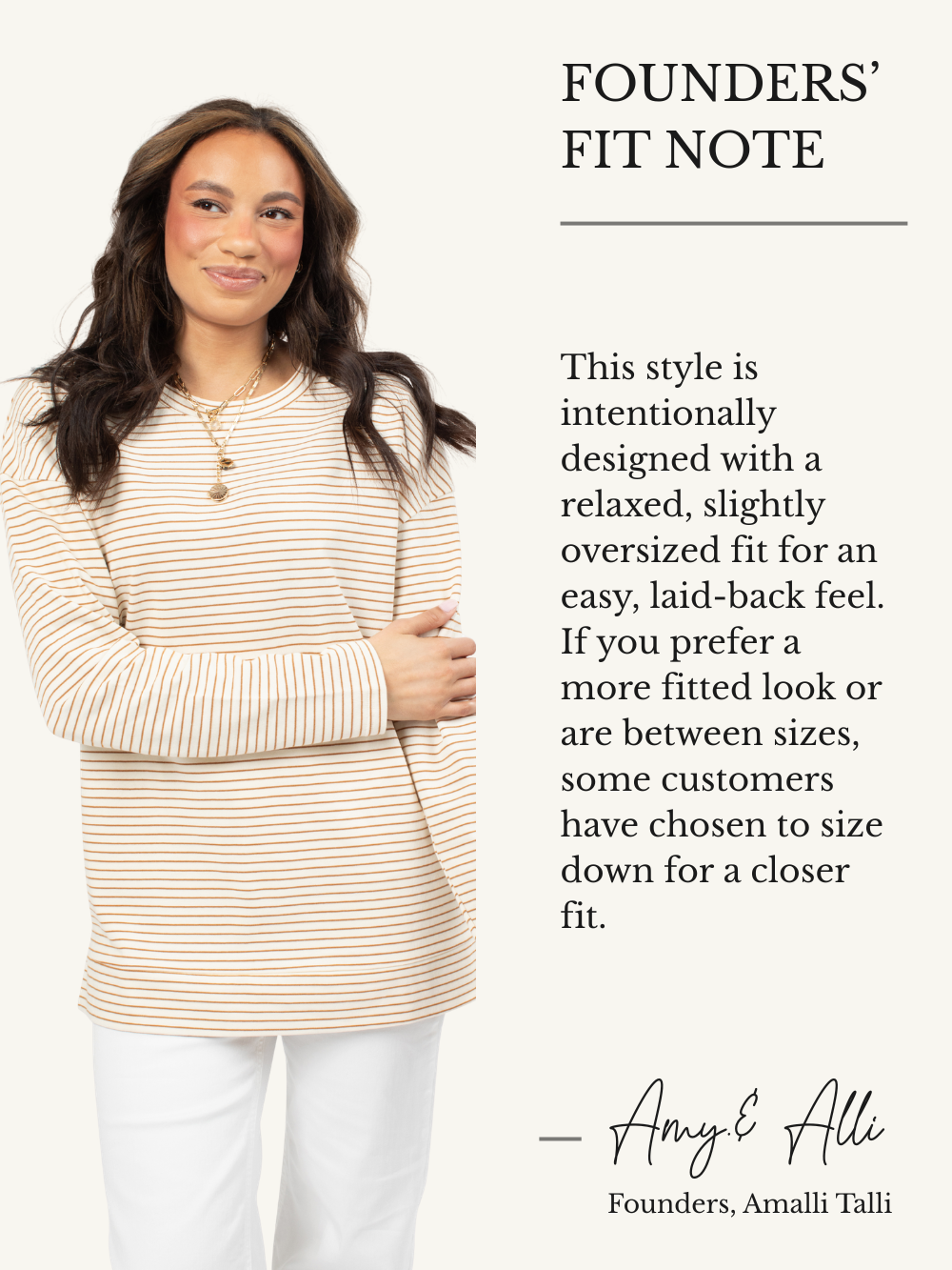 Venice Striped Long Sleeve Tall Tee - Mauve