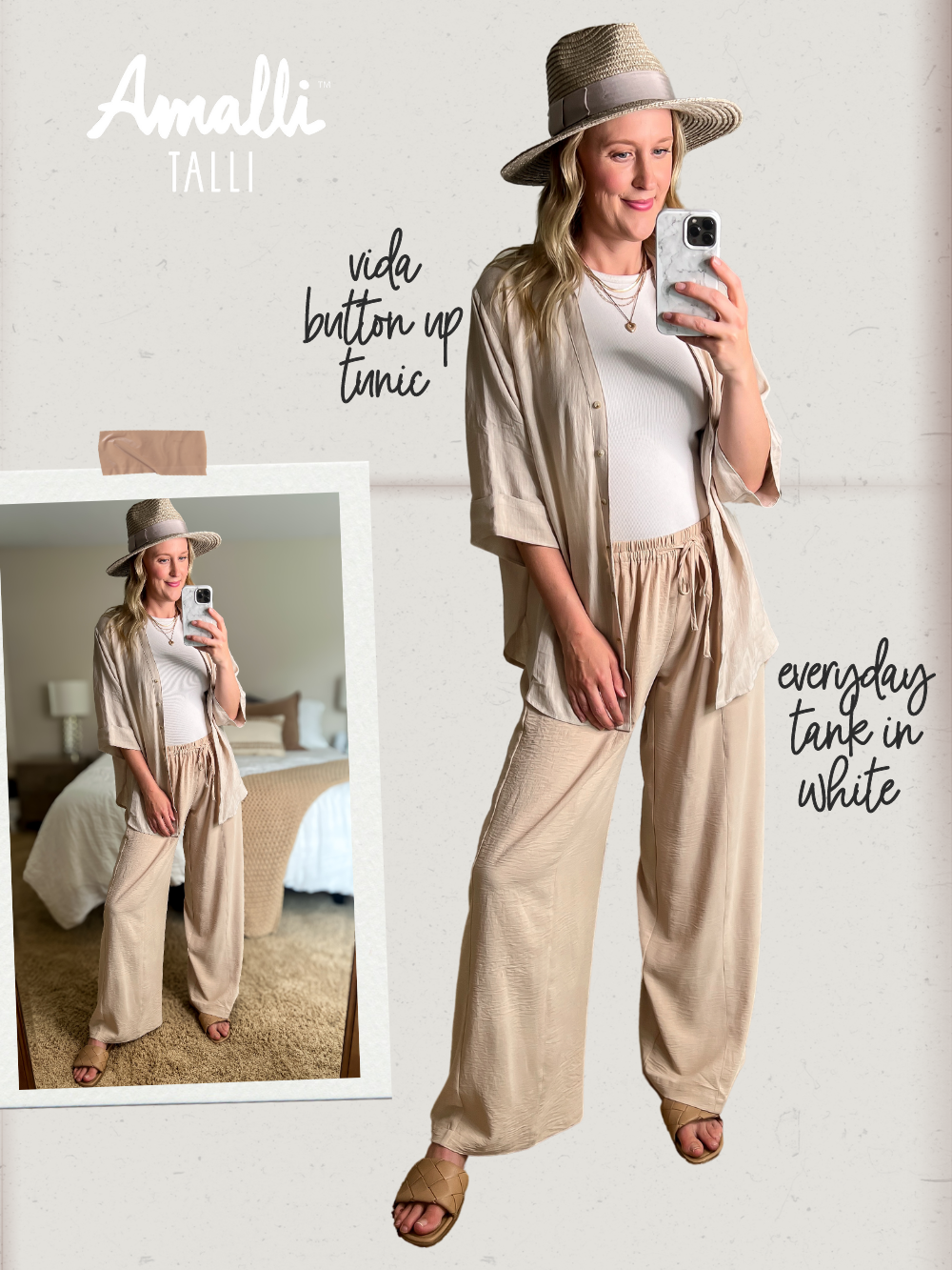 Panama Long Inseam Pants for Tall Women Amalli Talli