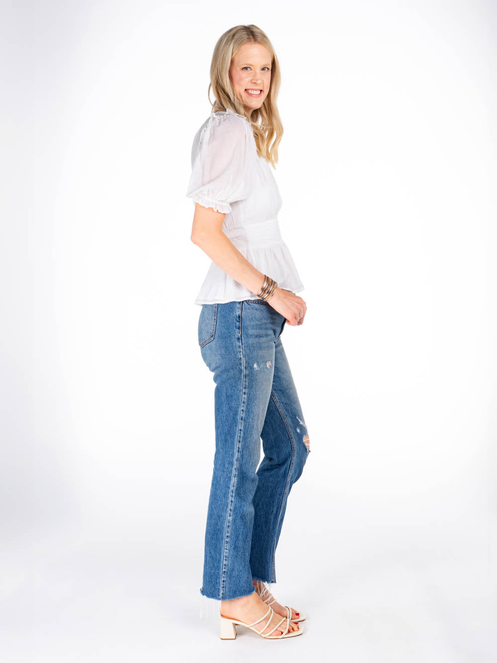 Summer Blouse for Tall Ladies