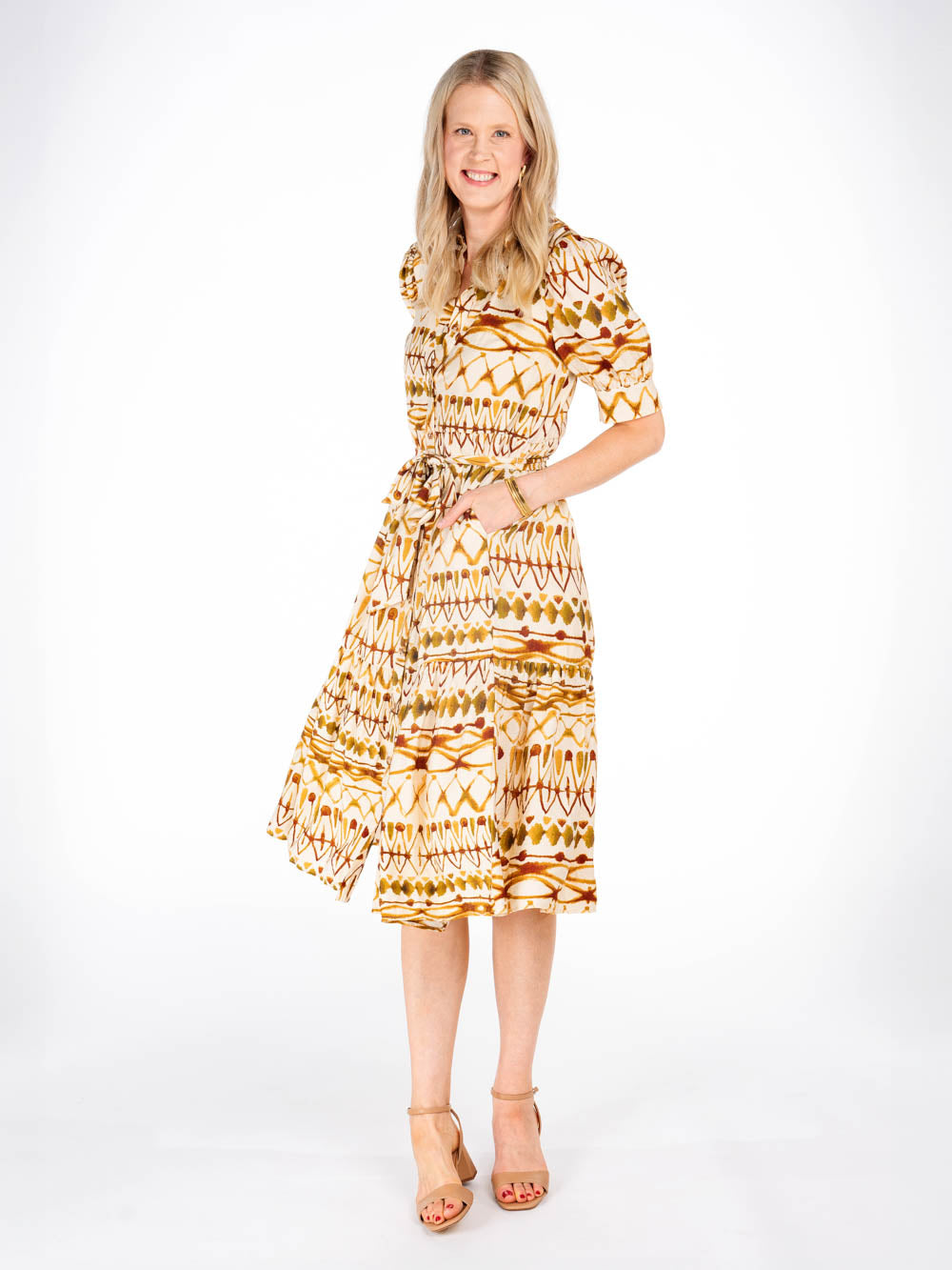 Marnie Printed Dress for Tall Women Amalli Talli