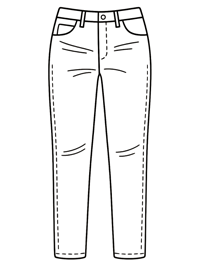 Jeans illustration