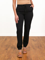 Melrose Tall Joggers - Black