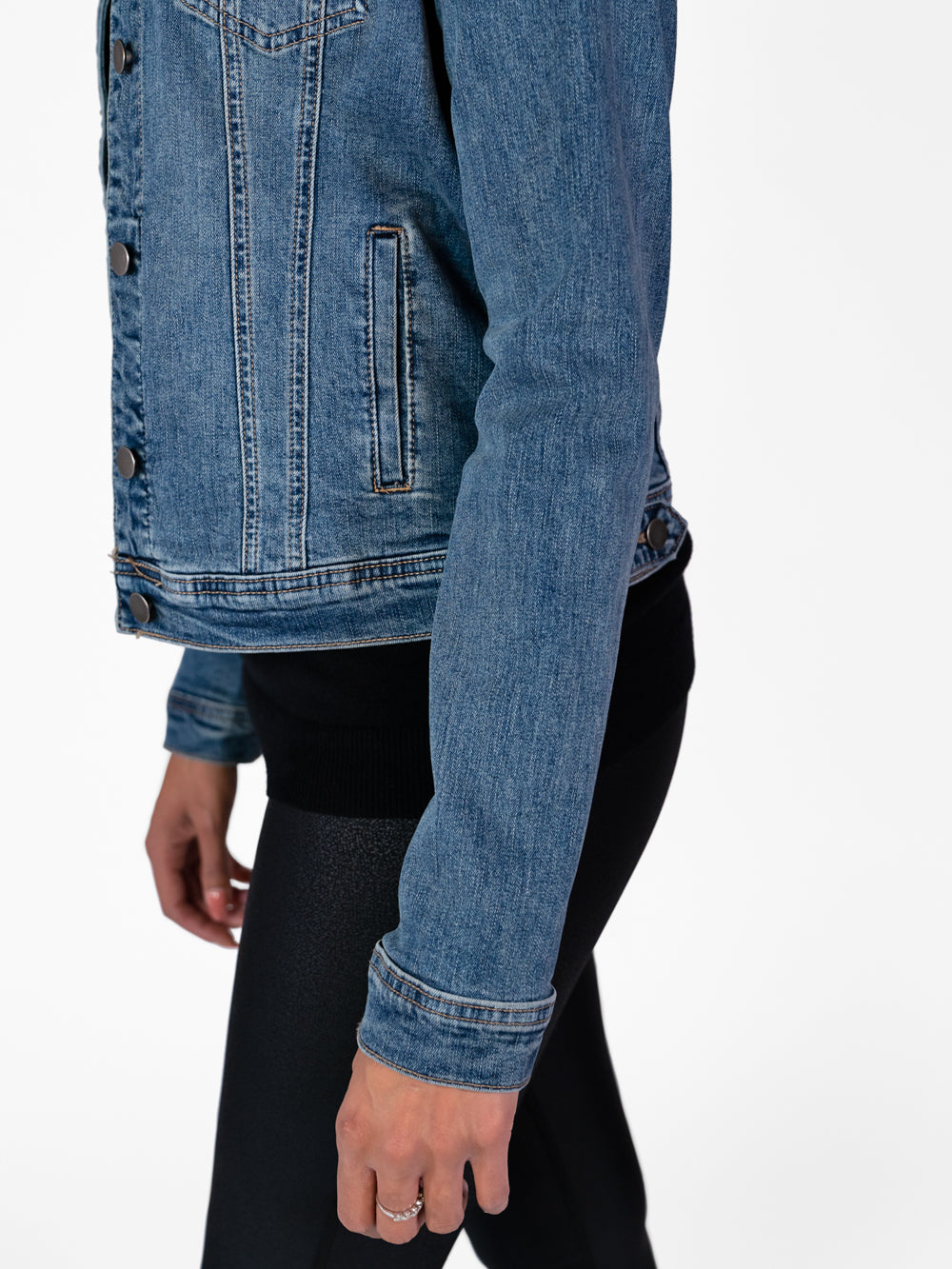 Hollis Tall Jean Jacket - Medium Dark Wash