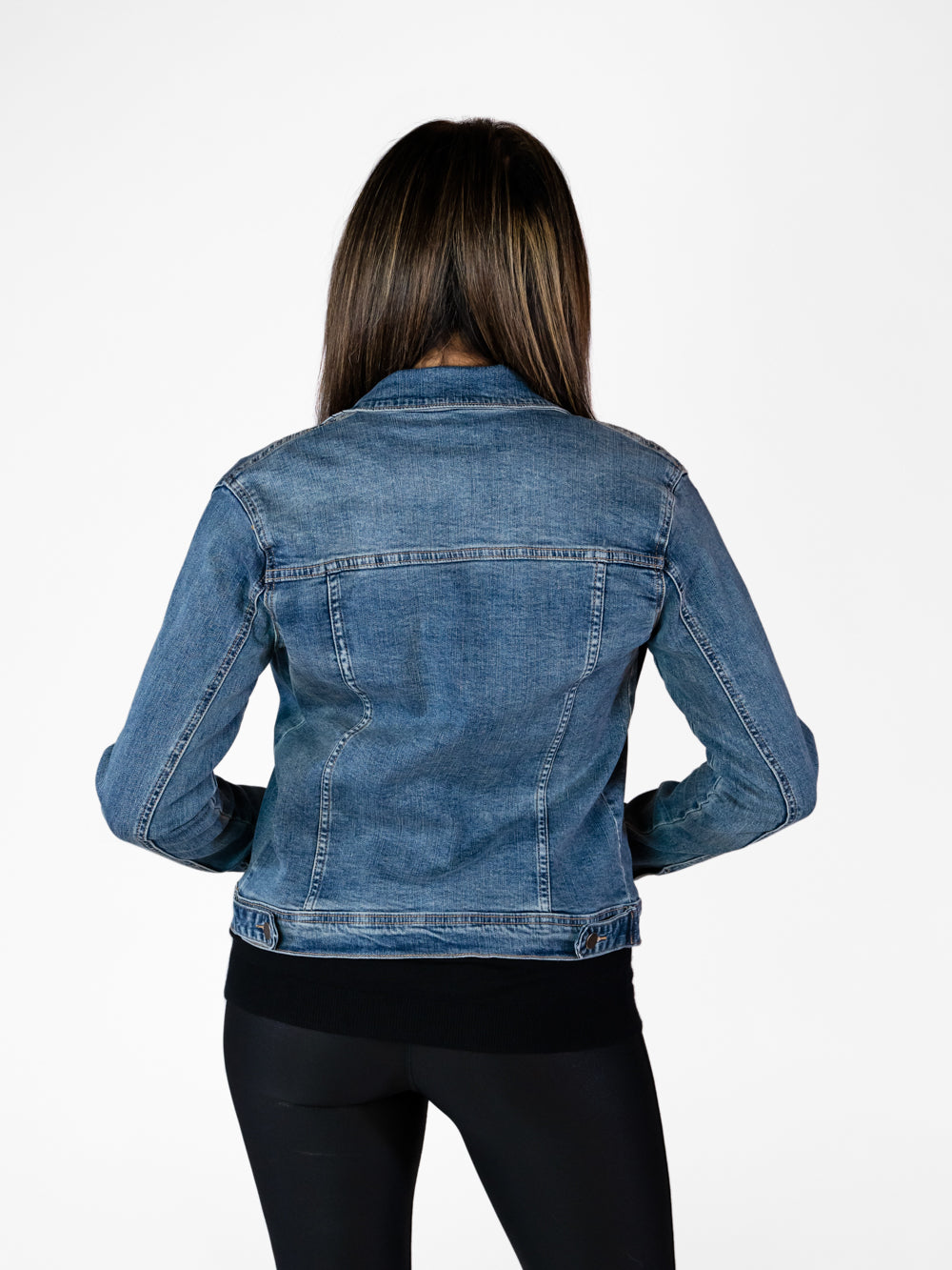 Hollis Tall Jean Jacket - Medium Dark Wash